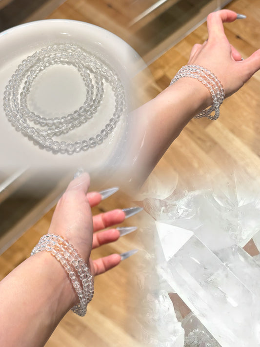 Clear Quartz Bracelet/Necklace