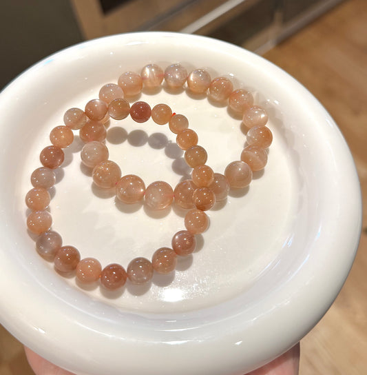 Orange Moonstone Bracelet